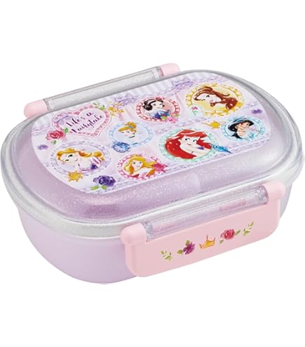 Amazon｜ランチボックス 360ml 弁当箱 プリンセス 16 ディズニー QA2BA